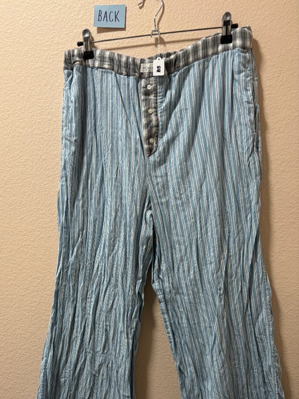 [OUT FROM UNDER] Blue PJ Pants - Large